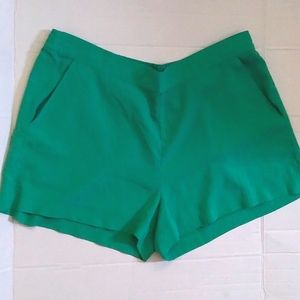 NWOT BP. Women's Plus Size Light Green Lightweight Slip On Shorts XL